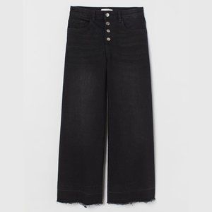 H&M Wide Leg Cropped Jean